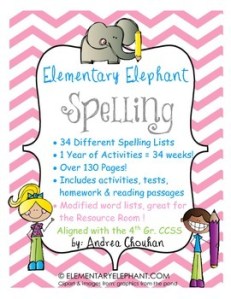 spelling 1 year bundle cover image pink